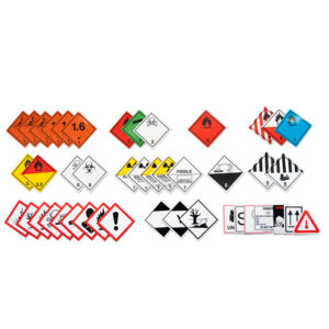 Magnetische Gefahrzettel und Placards 10 x 10 cm (Ausbildung) – Bild 4
